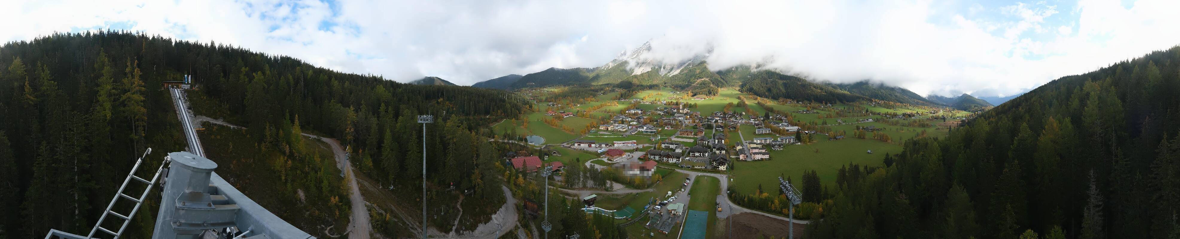 Archiv Foto Webcam Ramsau Skistadion