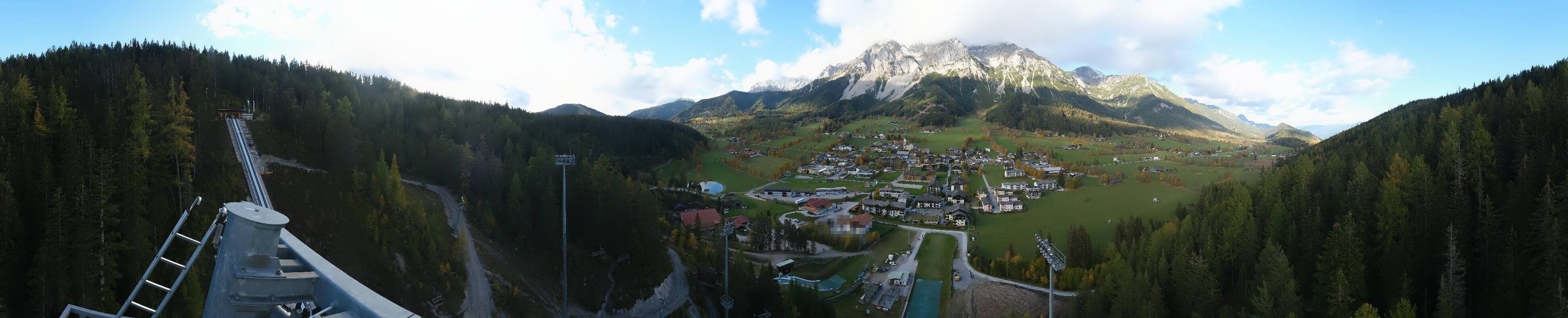 Archiv Foto Webcam Ramsau Skistadion