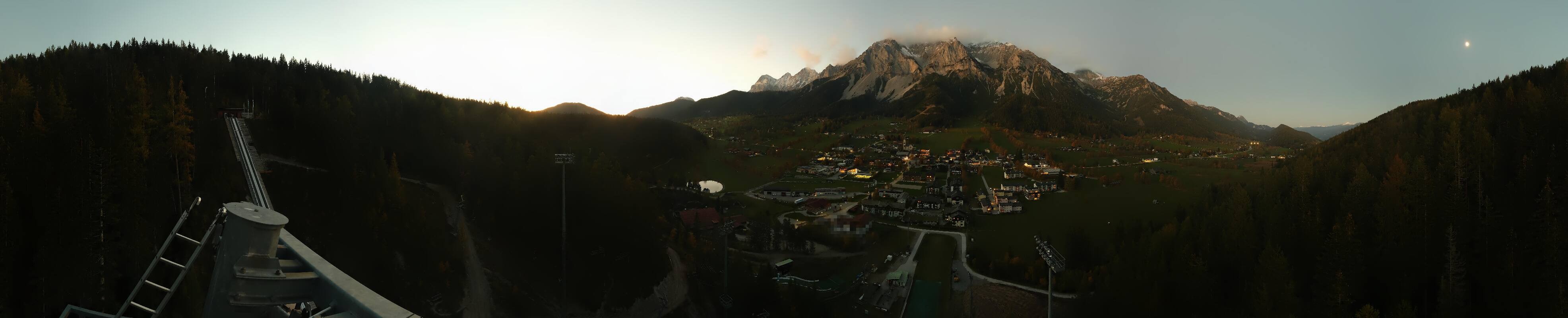 Archiv Foto Webcam Ramsau Skistadion