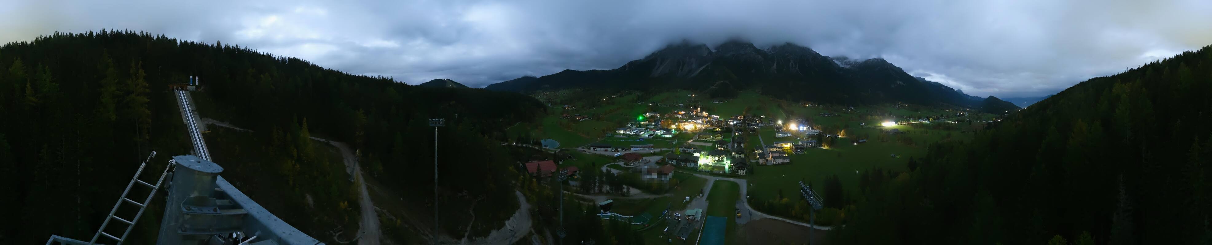 Archiv Foto Webcam Ramsau Skistadion