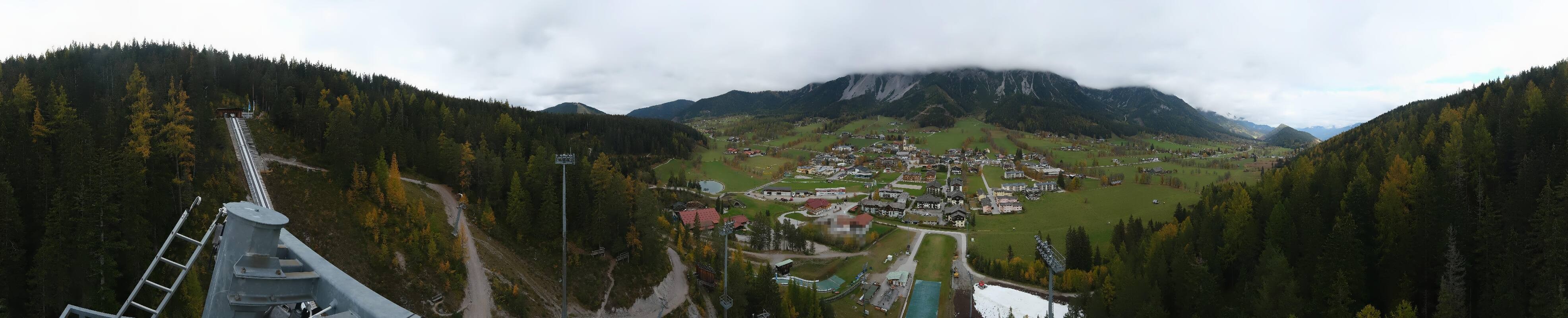 Archiv Foto Webcam Ramsau Skistadion