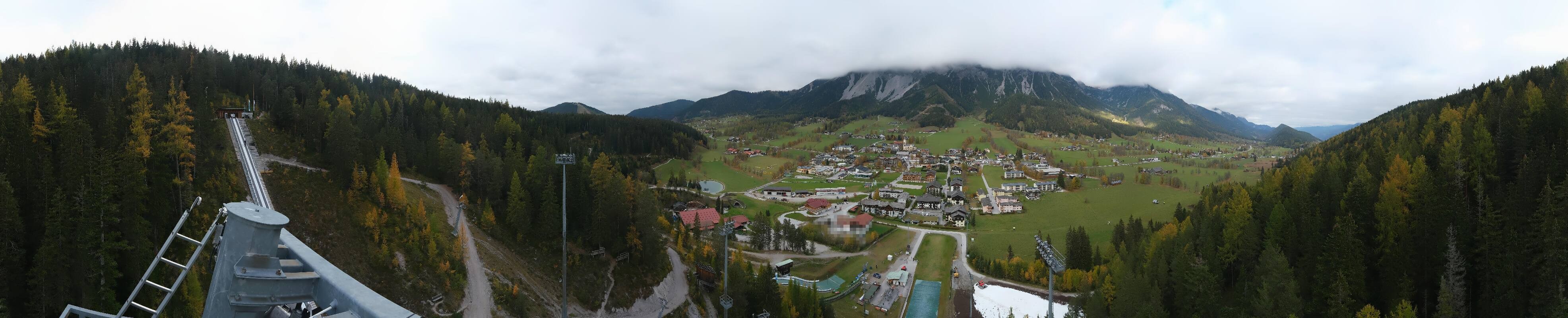 Archiv Foto Webcam Ramsau Skistadion