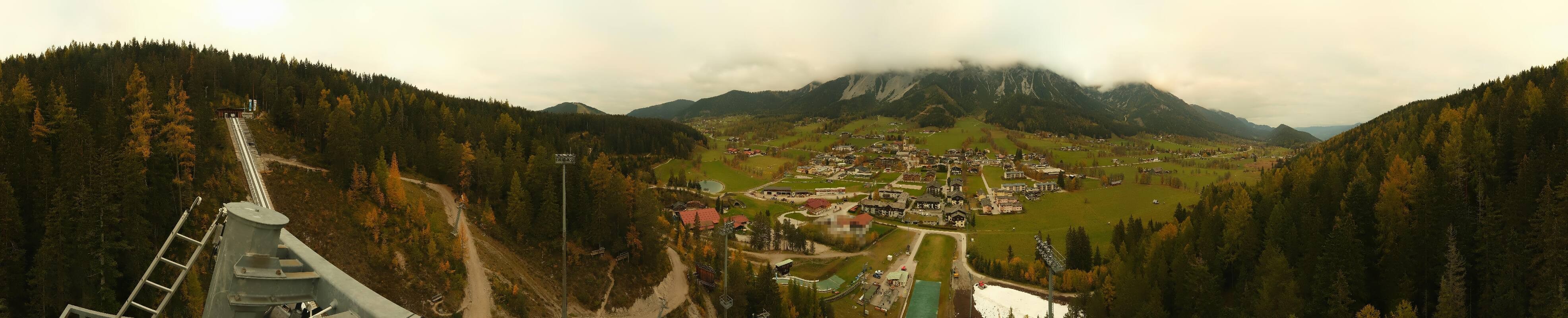Archiv Foto Webcam Ramsau Skistadion