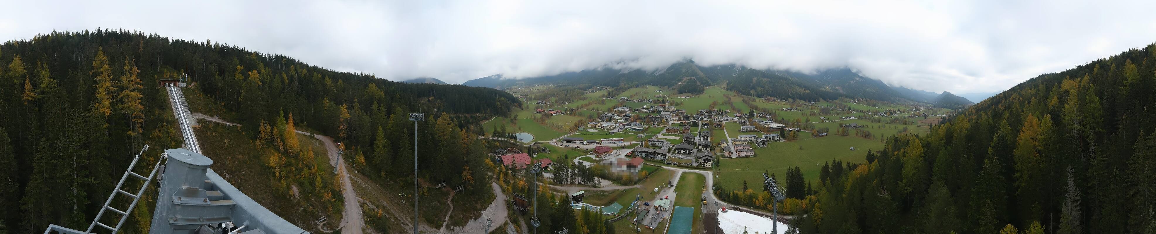 Archiv Foto Webcam Ramsau Skistadion