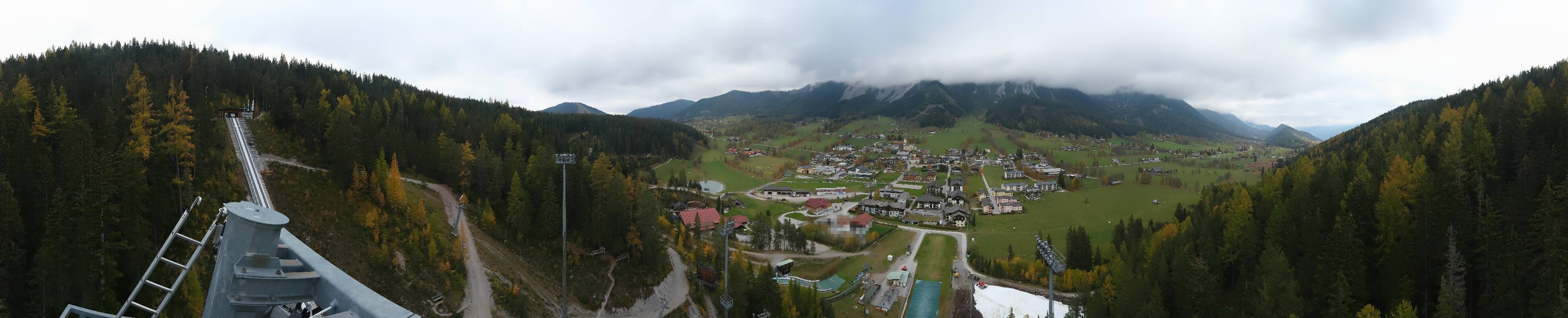 Archiv Foto Webcam Ramsau Skistadion