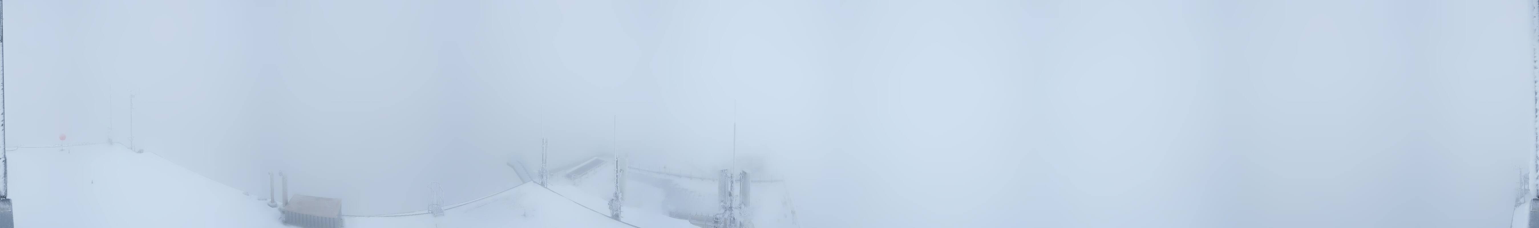 Archiv Foto Webcam Dachstein Gletscher: Panoramablick von der Bergstation