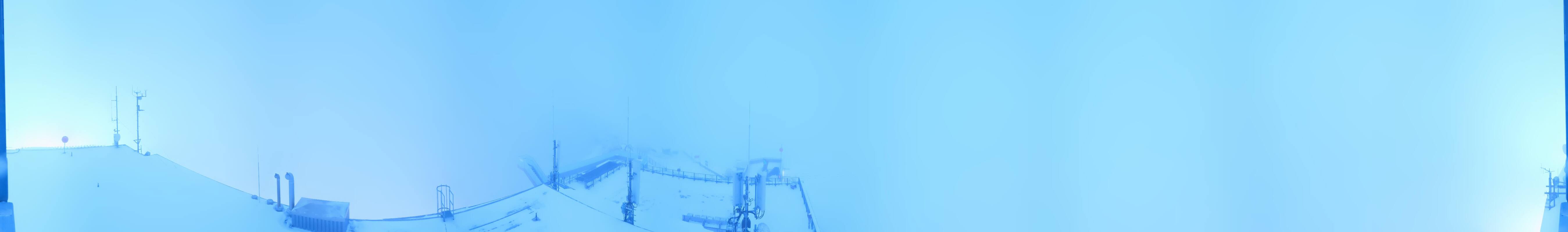 Archiv Foto Webcam Dachstein Gletscher: Panoramablick von der Bergstation