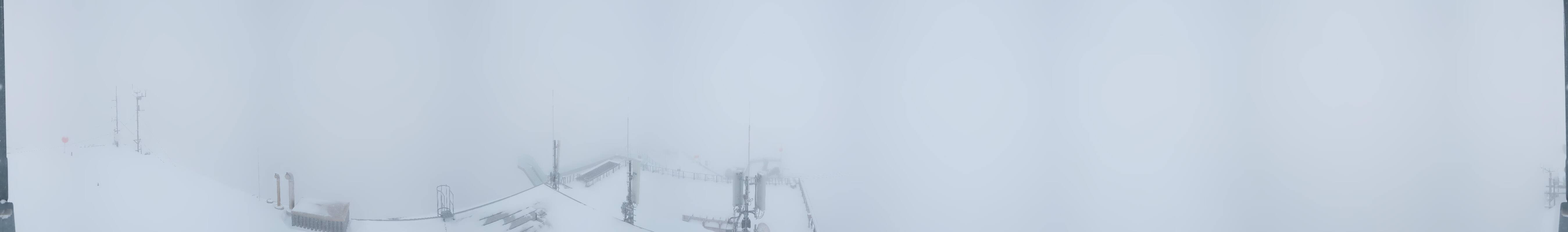 Archiv Foto Webcam Dachstein Gletscher: Panoramablick von der Bergstation