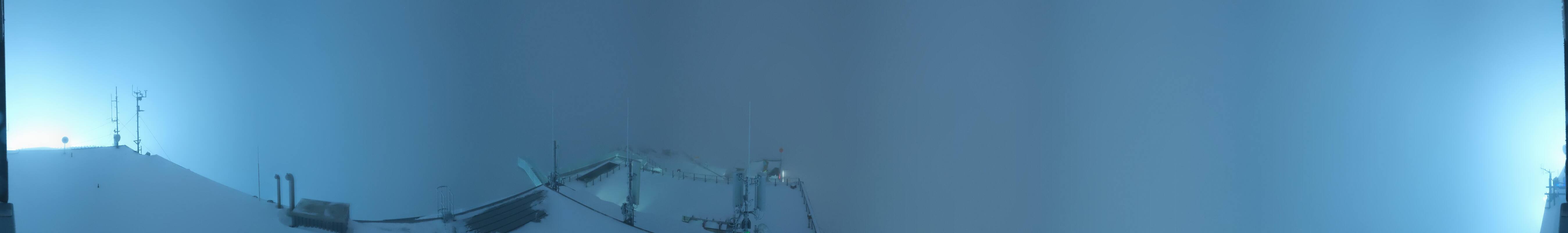 Archiv Foto Webcam Dachstein Gletscher: Panoramablick von der Bergstation