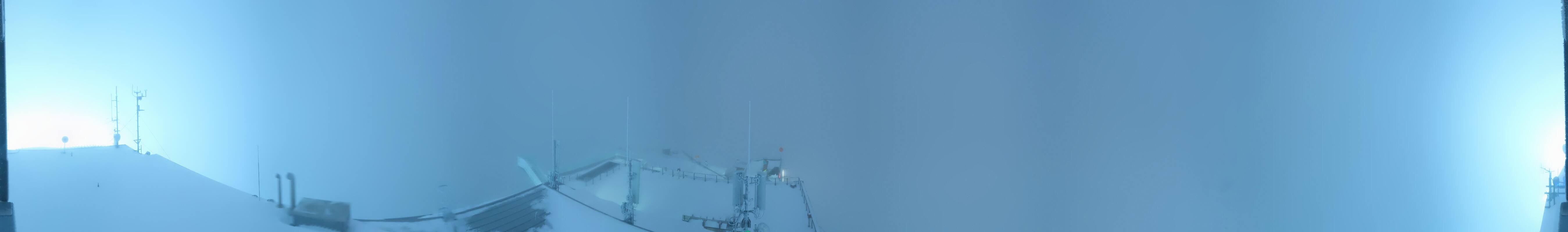 Archiv Foto Webcam Dachstein Gletscher: Panoramablick von der Bergstation