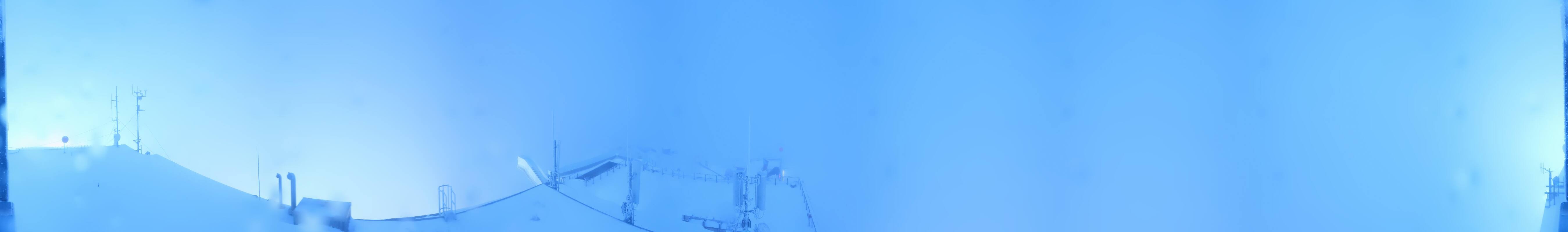 Archiv Foto Webcam Dachstein Gletscher: Panoramablick von der Bergstation