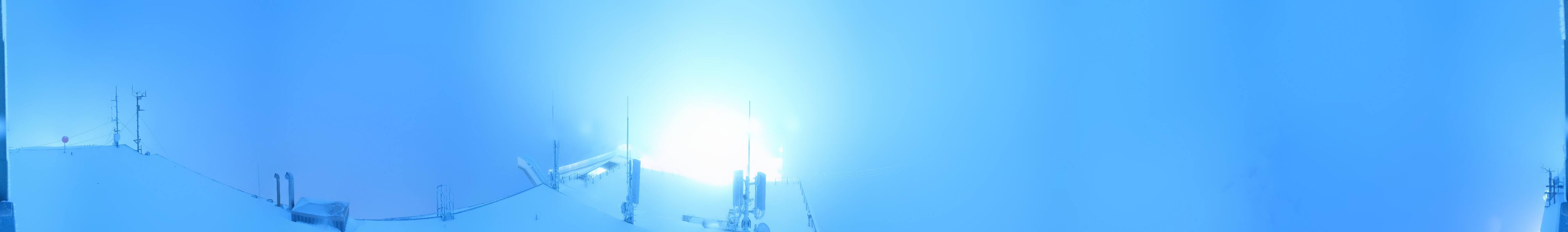 Archiv Foto Webcam Dachstein Gletscher: Panoramablick von der Bergstation