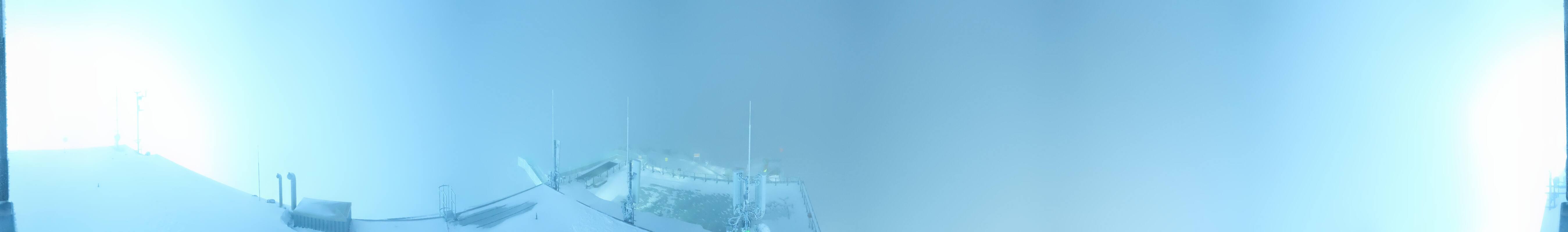 Archiv Foto Webcam Dachstein Gletscher: Panoramablick von der Bergstation