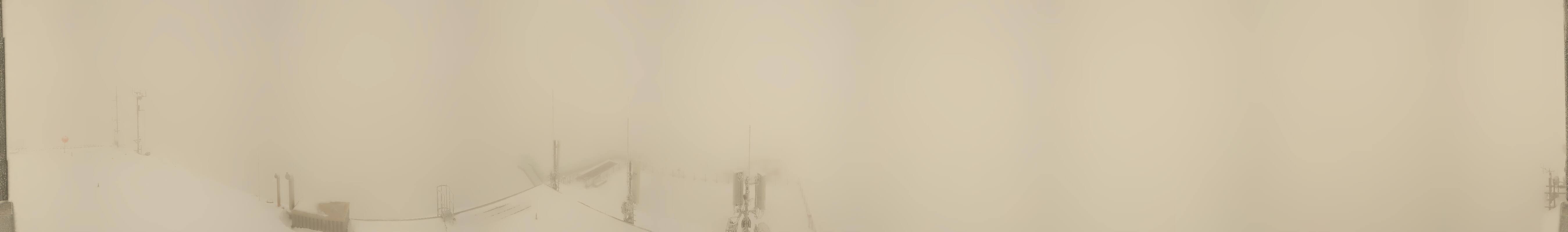 Archiv Foto Webcam Dachstein Gletscher: Panoramablick von der Bergstation