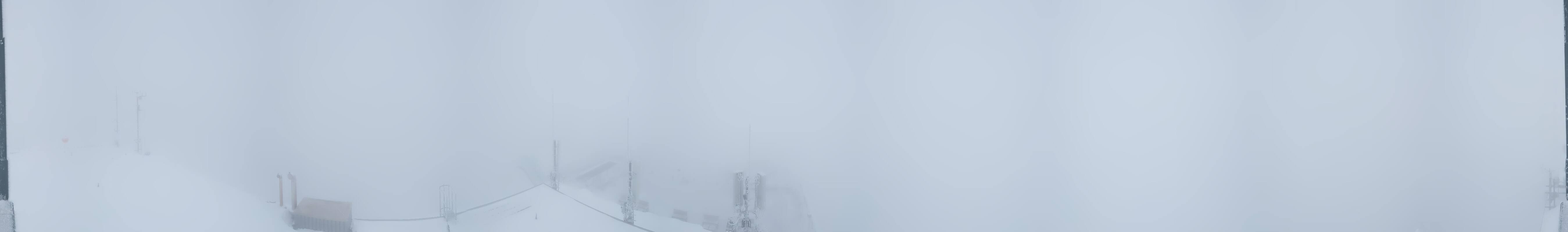 Archiv Foto Webcam Dachstein Gletscher: Panoramablick von der Bergstation
