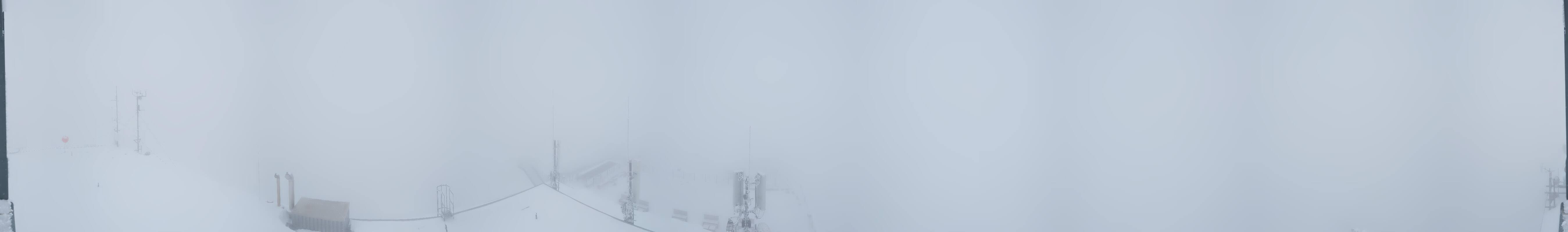 Archiv Foto Webcam Dachstein Gletscher: Panoramablick von der Bergstation