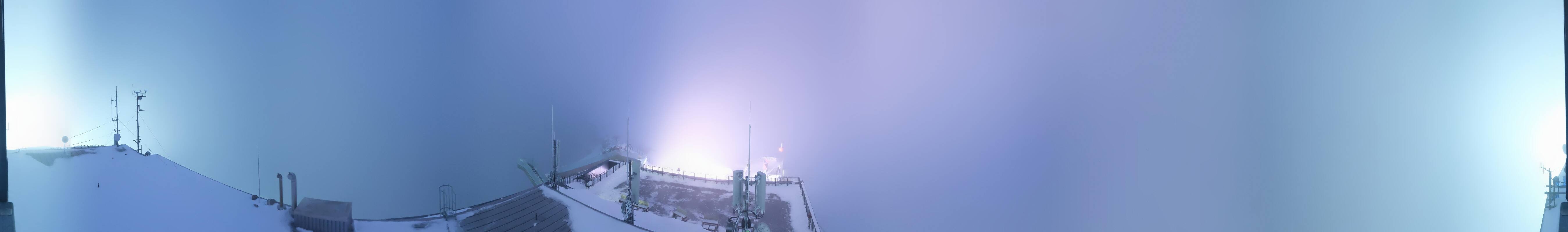 Archiv Foto Webcam Dachstein Gletscher: Panoramablick von der Bergstation