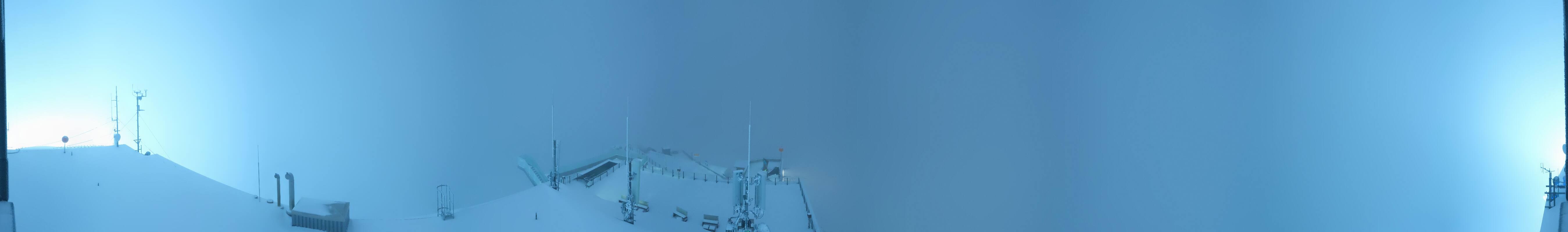 Archiv Foto Webcam Dachstein Gletscher: Panoramablick von der Bergstation