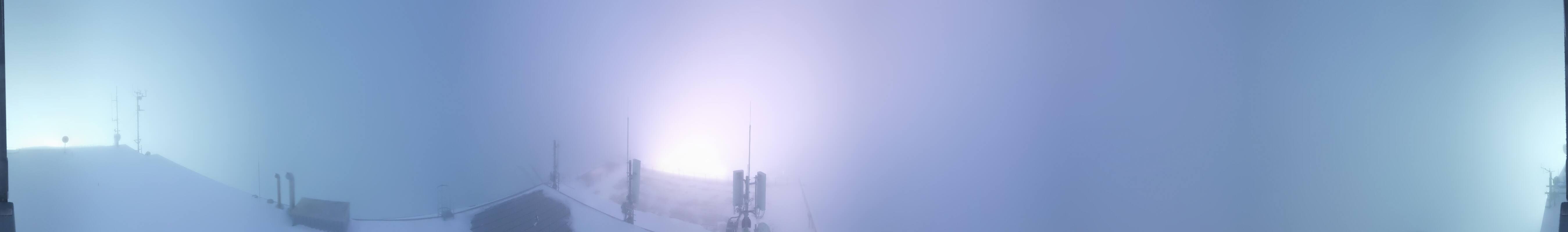 Archiv Foto Webcam Dachstein Gletscher: Panoramablick von der Bergstation