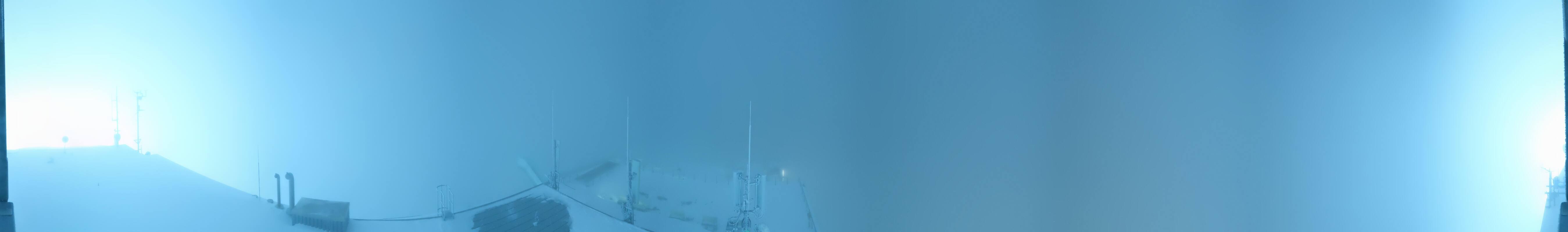 Archiv Foto Webcam Dachstein Gletscher: Panoramablick von der Bergstation