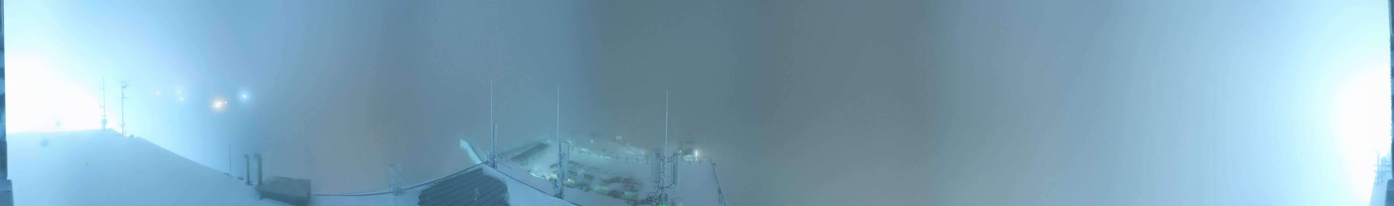 Archiv Foto Webcam Dachstein Gletscher: Panoramablick von der Bergstation