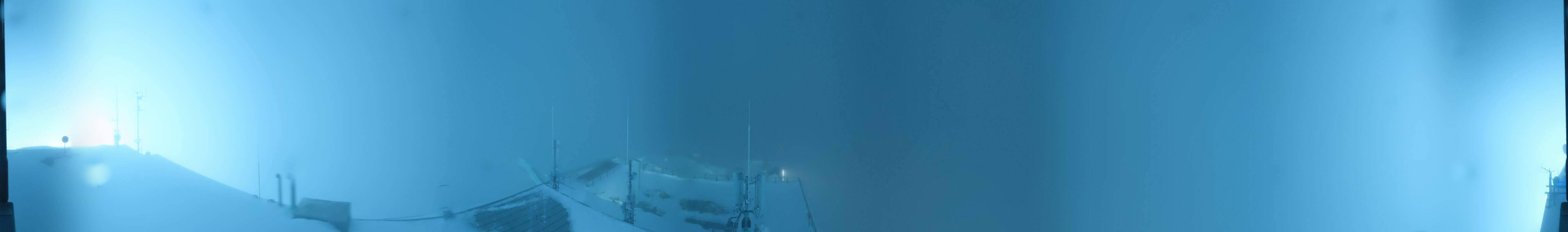 Archiv Foto Webcam Dachstein Gletscher: Panoramablick von der Bergstation