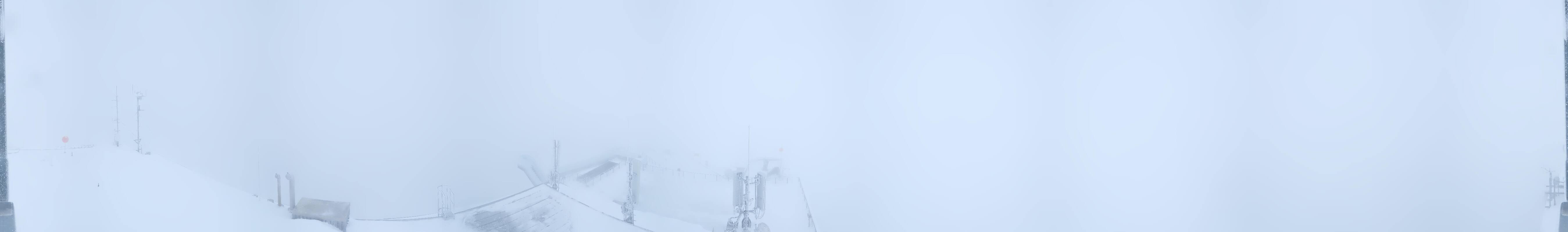 Archiv Foto Webcam Dachstein Gletscher: Panoramablick von der Bergstation