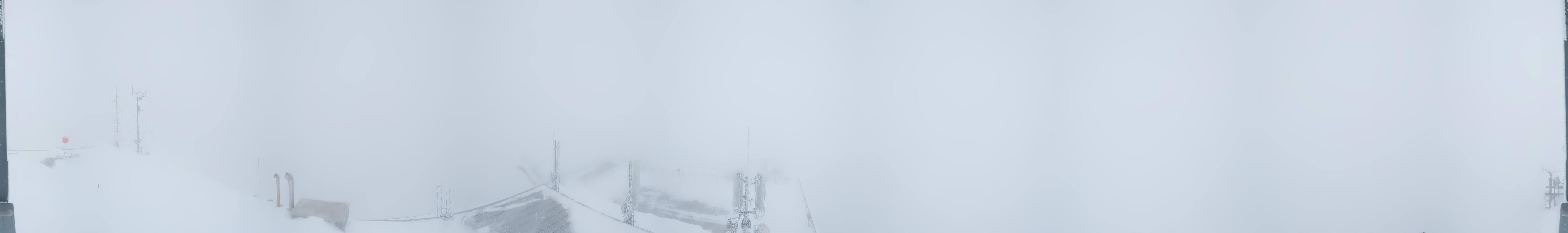 Archiv Foto Webcam Dachstein Gletscher: Panoramablick von der Bergstation