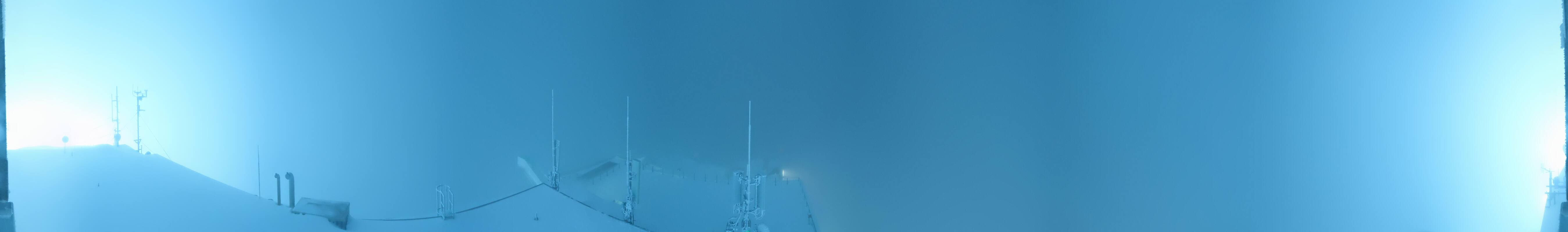 Archiv Foto Webcam Dachstein Gletscher: Panoramablick von der Bergstation