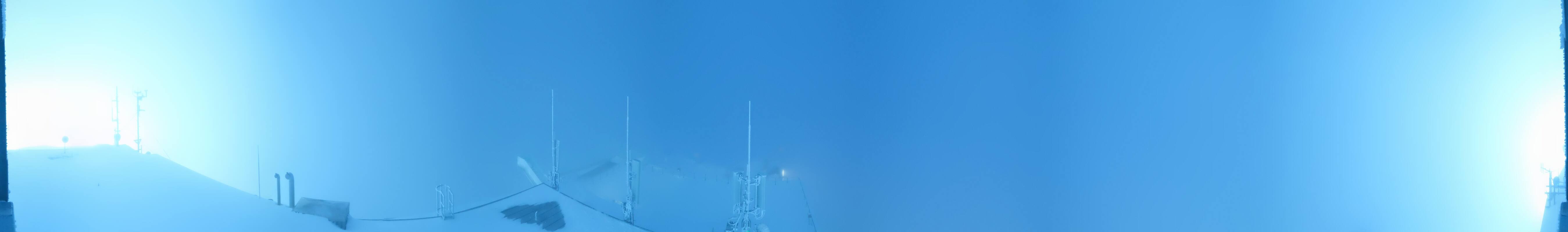 Archiv Foto Webcam Dachstein Gletscher: Panoramablick von der Bergstation