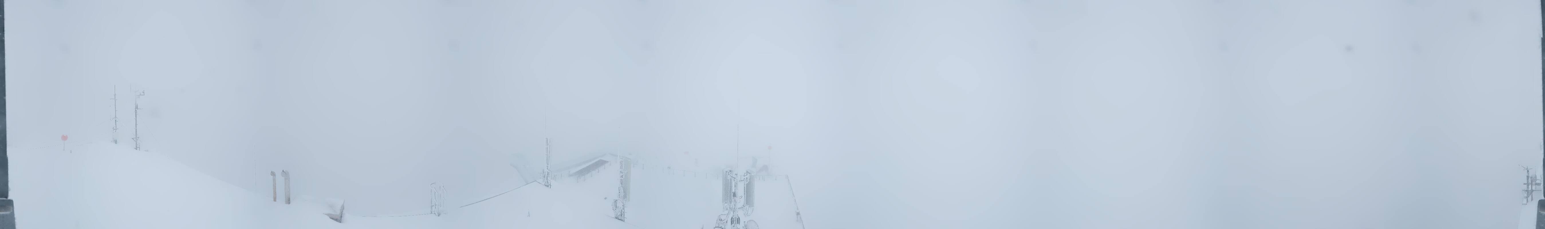 Archiv Foto Webcam Dachstein Gletscher: Panoramablick von der Bergstation