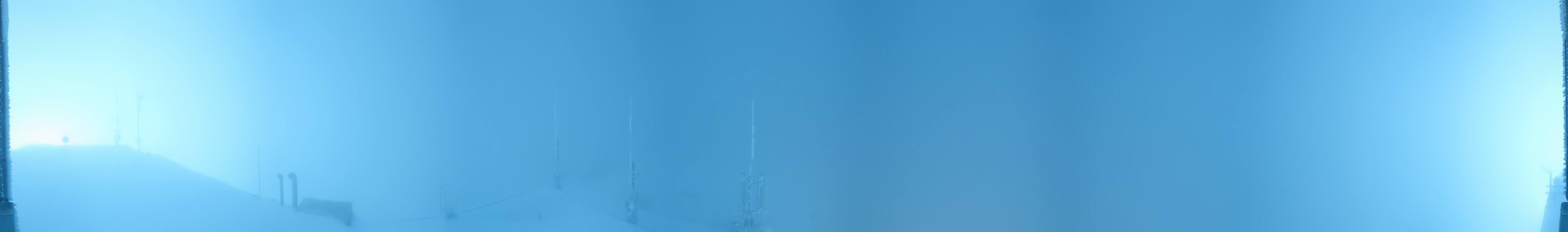 Archiv Foto Webcam Dachstein Gletscher: Panoramablick von der Bergstation