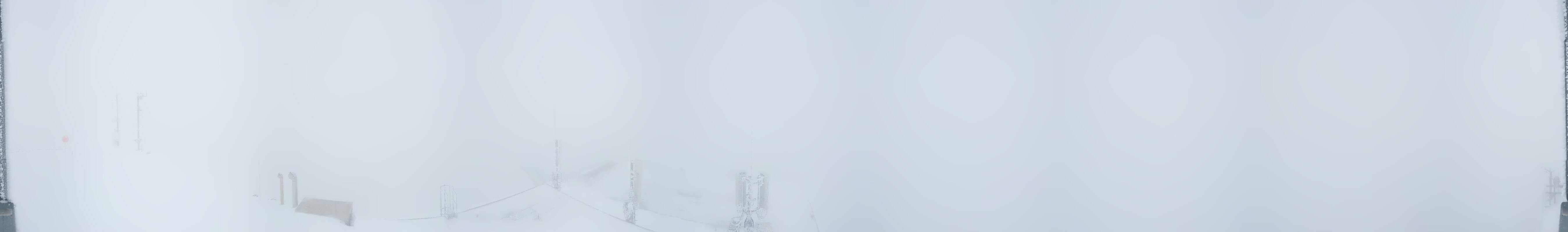Archiv Foto Webcam Dachstein Gletscher: Panoramablick von der Bergstation