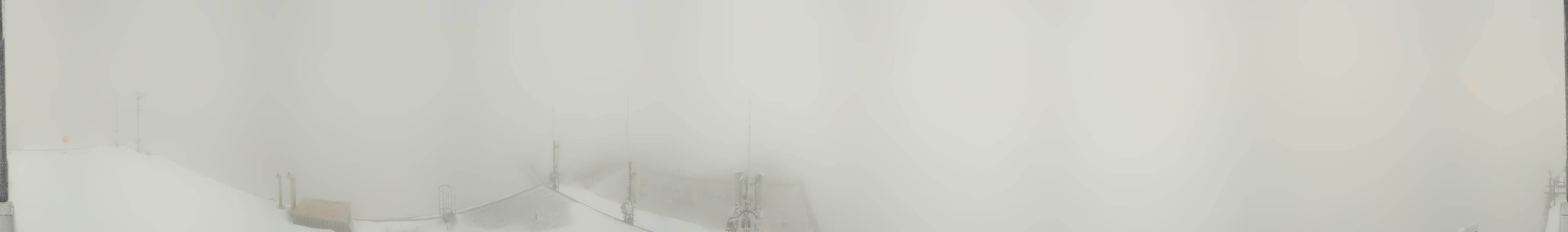 Archiv Foto Webcam Dachstein Gletscher: Panoramablick von der Bergstation