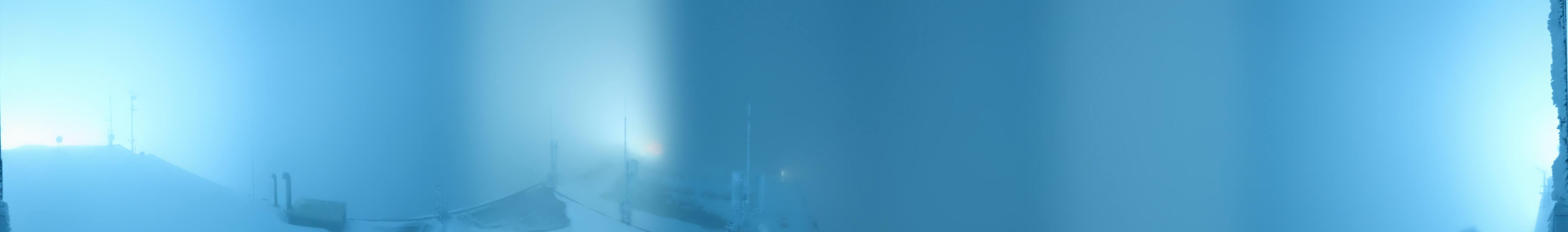 Archiv Foto Webcam Dachstein Gletscher: Panoramablick von der Bergstation