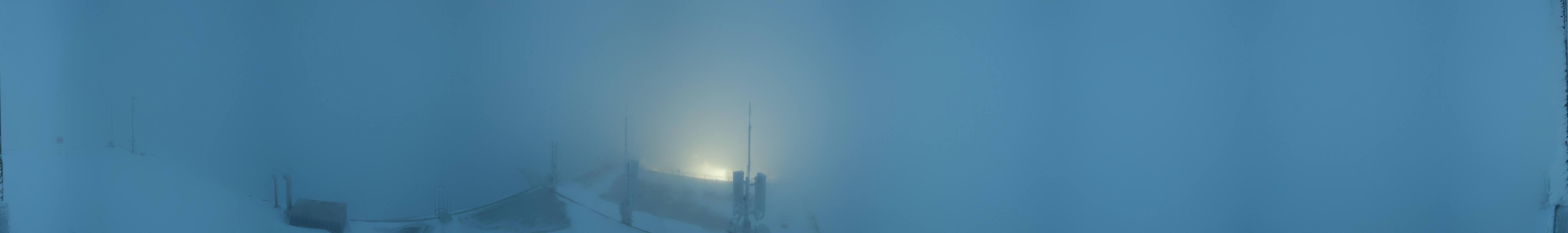 Archiv Foto Webcam Dachstein Gletscher: Panoramablick von der Bergstation