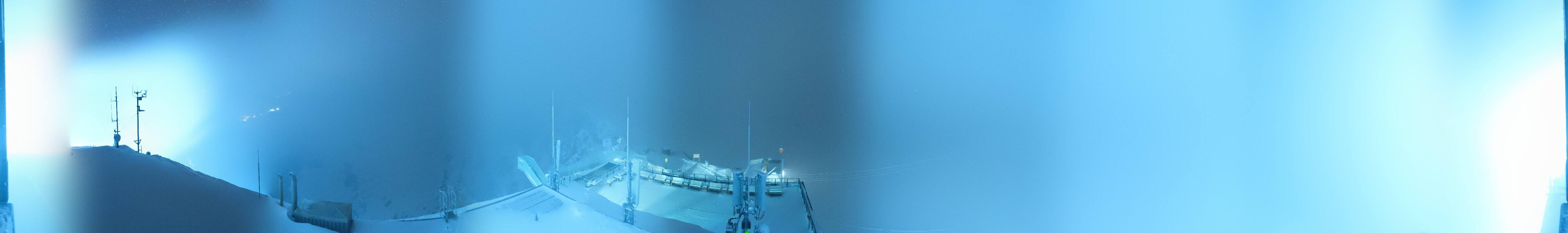 Archiv Foto Webcam Dachstein Gletscher: Panoramablick von der Bergstation