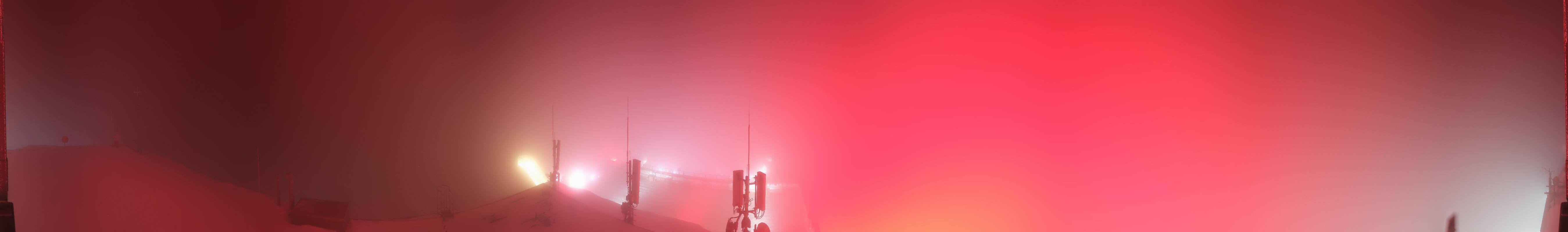 Archiv Foto Webcam Dachstein Gletscher: Panoramablick von der Bergstation