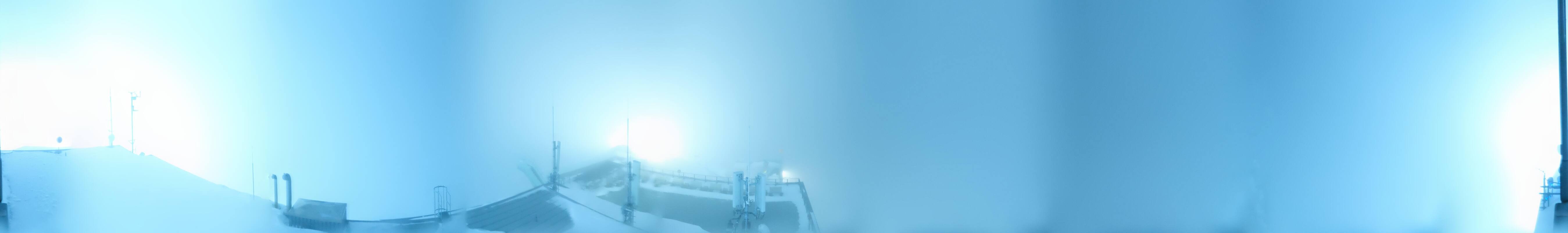 Archiv Foto Webcam Dachstein Gletscher: Panoramablick von der Bergstation