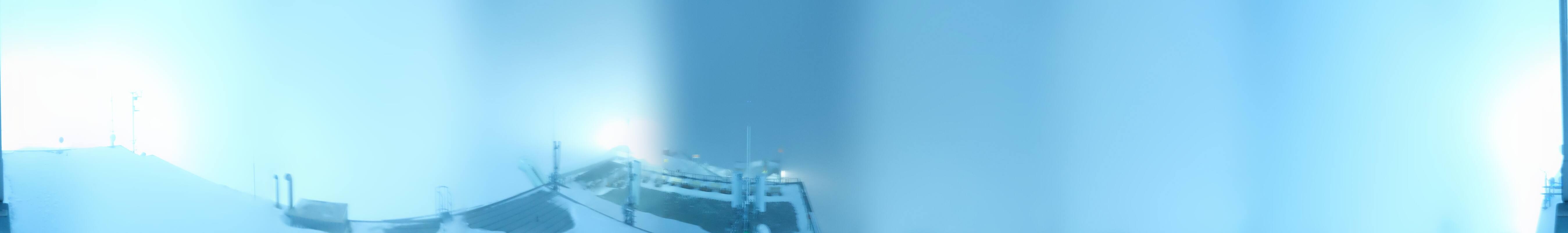 Archiv Foto Webcam Dachstein Gletscher: Panoramablick von der Bergstation