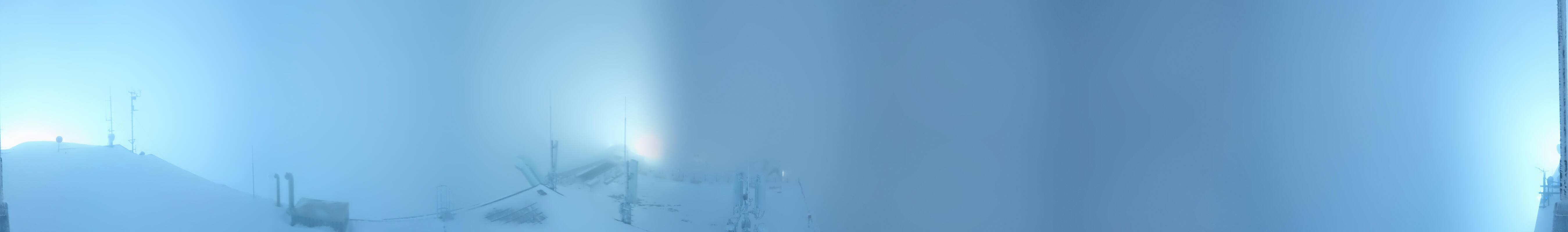 Archiv Foto Webcam Dachstein Gletscher: Panoramablick von der Bergstation