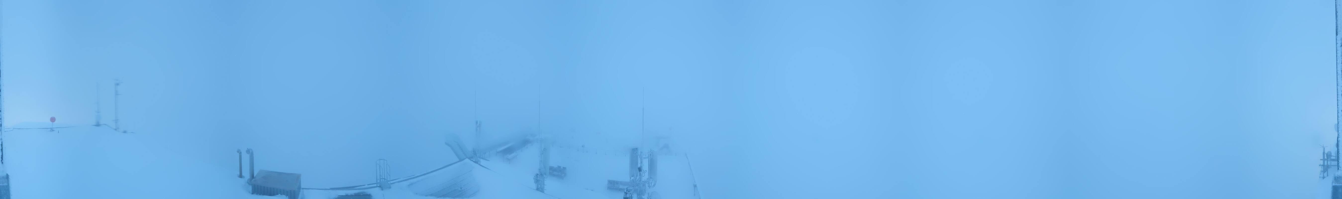Archiv Foto Webcam Dachstein Gletscher: Panoramablick von der Bergstation