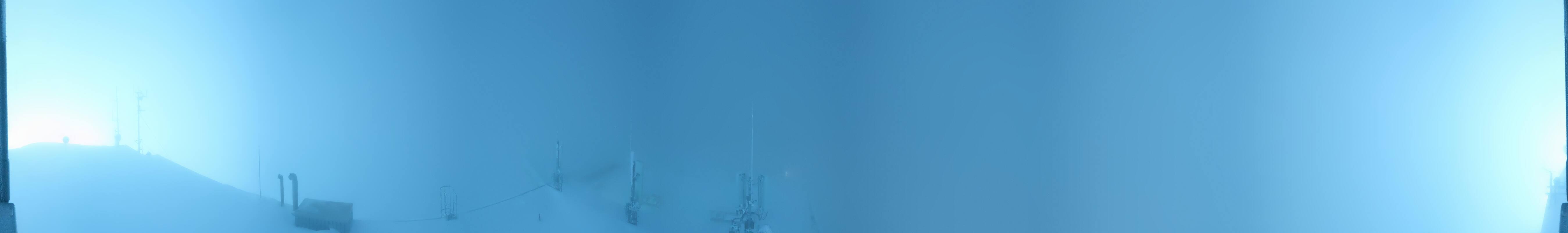 Archiv Foto Webcam Dachstein Gletscher: Panoramablick von der Bergstation