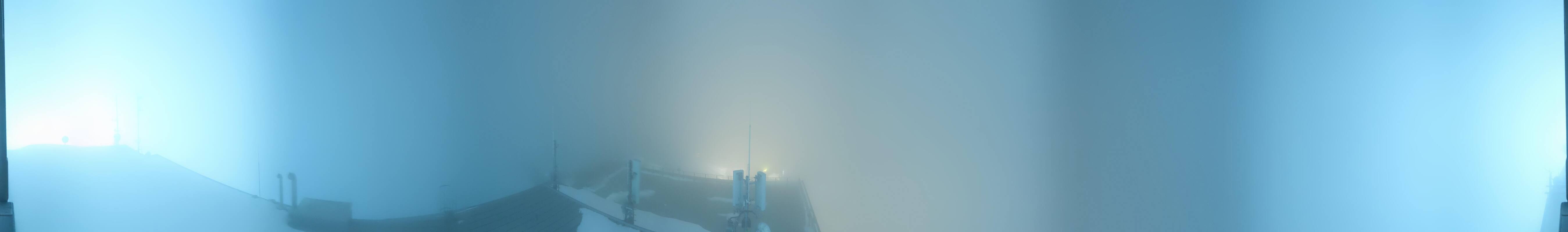 Archiv Foto Webcam Dachstein Gletscher: Panoramablick von der Bergstation