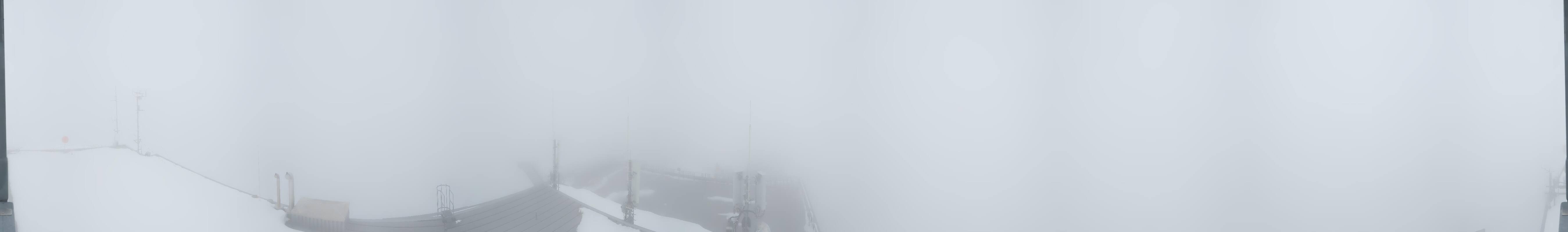 Archiv Foto Webcam Dachstein Gletscher: Panoramablick von der Bergstation
