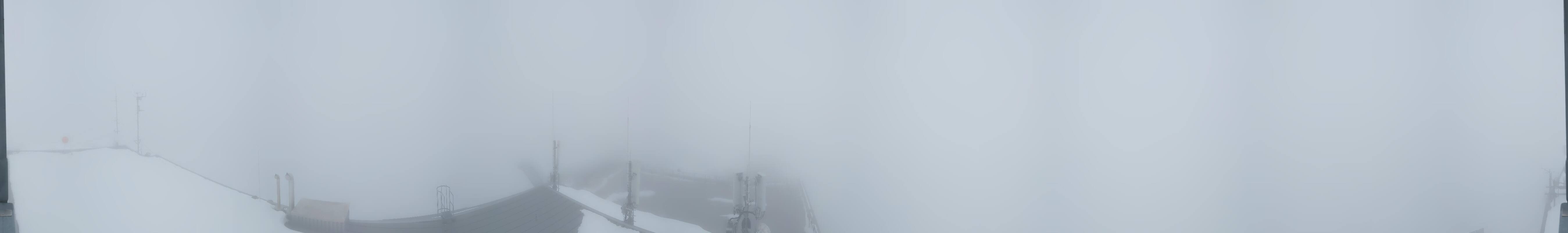 Archiv Foto Webcam Dachstein Gletscher: Panoramablick von der Bergstation