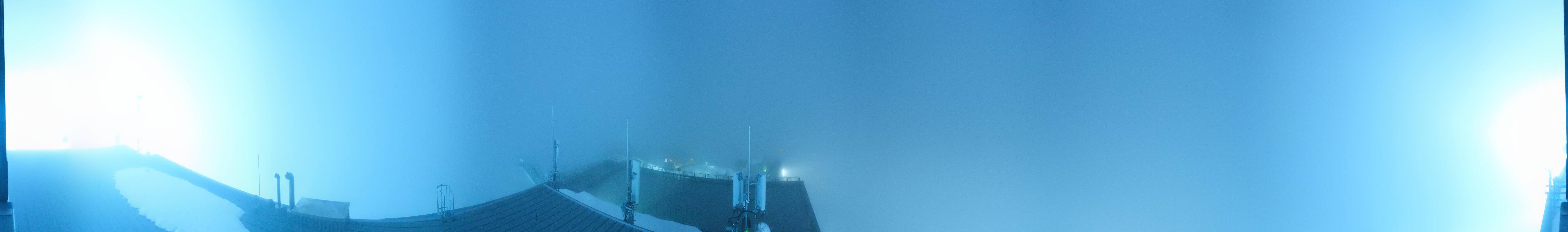 Archiv Foto Webcam Dachstein Gletscher: Panoramablick von der Bergstation