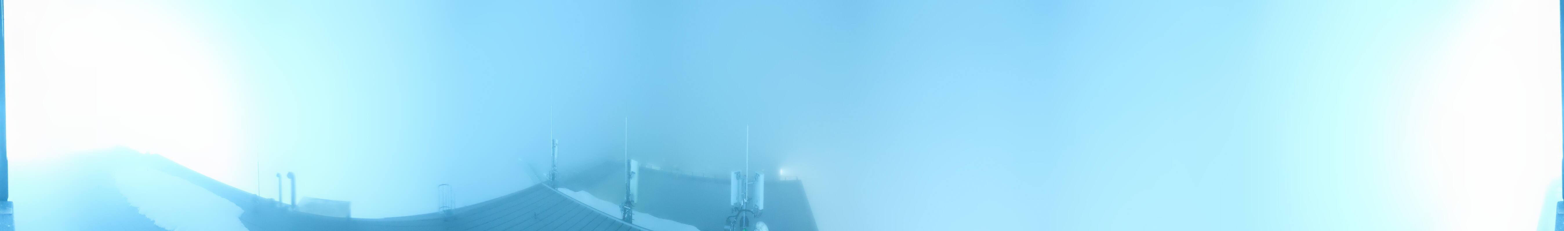 Archiv Foto Webcam Dachstein Gletscher: Panoramablick von der Bergstation