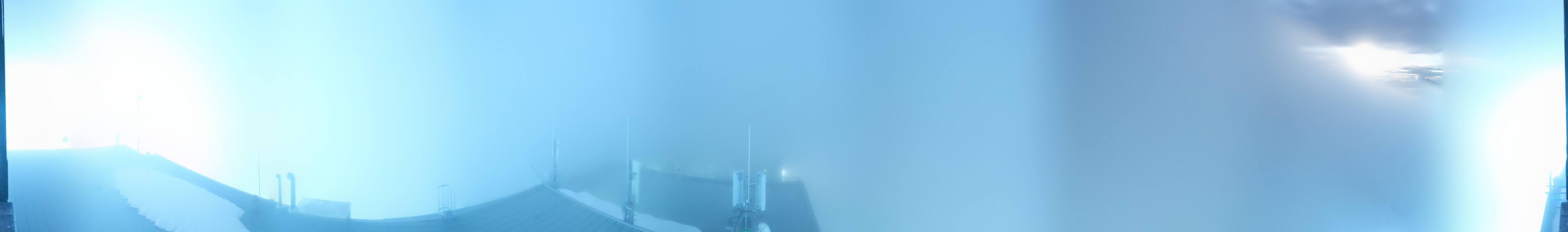 Archiv Foto Webcam Dachstein Gletscher: Panoramablick von der Bergstation
