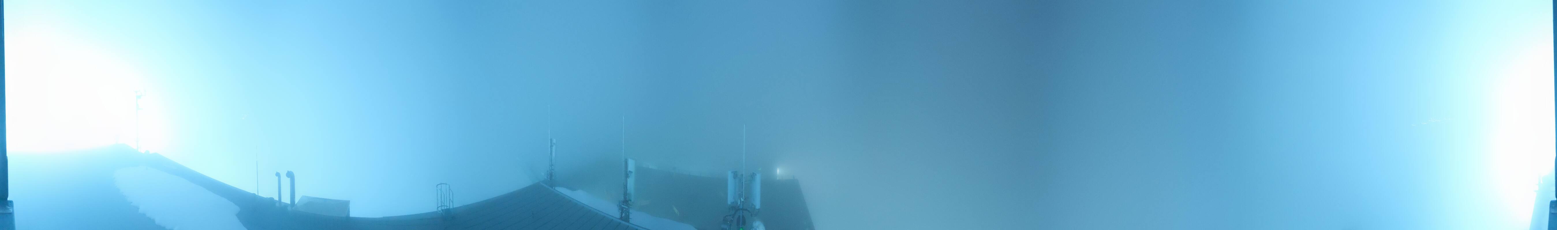 Archiv Foto Webcam Dachstein Gletscher: Panoramablick von der Bergstation